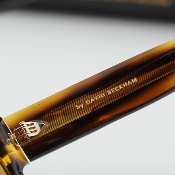 David Beckham DB 7000/S BOLD 0KVI Z0 Square Sunglasses - Brown/Blue Multilayer - Picture 5 of 11